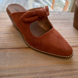 Rust Faux Suede