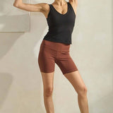 Buttery-Soft Activewear Biker Shorts 6 In Inseam