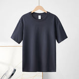 Basic cotton tee crewneck short sleeve top -20 colors