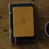 ESV Compact Bible, TruTone®, Nubuck Caramel, Wildflower