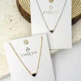 CLASSIC MINI HEART NECKLACE  | 47N15737-HEART: SILVER