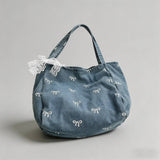 Denim Tote Bag