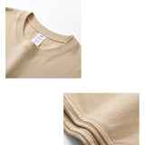 Basic cotton tee crewneck short sleeve top -20 colors