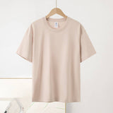 Basic cotton tee crewneck short sleeve top -20 colors