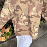 What a Friend in Jesus Camo Shacket: XS