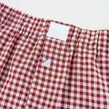 66 Gingham Printed High Waist Shorts (S-XL)