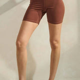 Buttery-Soft Activewear Biker Shorts 6 In Inseam
