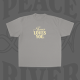 NEW || "Peace Like A River" Tee: M