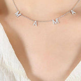 STAINLESS STEEL WATERPROOF TARNISH FREE NECKLACE | 40NK321: Gold