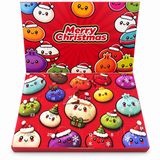 24-Day Christmas Emoji Dumpling Squishy Countdown Calendar