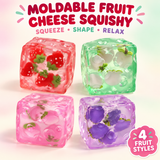Cute Fruit Cheese Squishy Stress Relief Toy