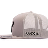 Vexil Brand - Black Icon - Silver/Silver Mesh