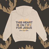 NEW || "Hearts On Fire" Hoodie: L