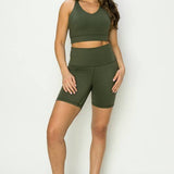 Buttery-Soft Activewear Biker Shorts 6 In Inseam