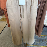 Beige Twill Pants