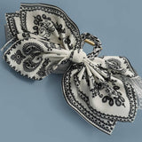 PAISLEY BOHO VINTAGE HAIR CLAW CLIPS | 40H913