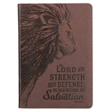 Journal Classic Brown My Strength & My Defense Exodus 15:2