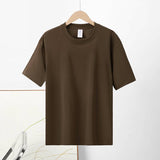 Basic cotton tee crewneck short sleeve top -20 colors