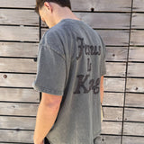 Not Sorry Jesus Is King Heavyweight Tee: S