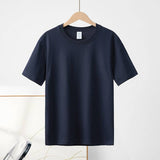 Basic cotton tee crewneck short sleeve top -20 colors