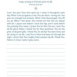 My Prayer Journal: Nighttime Conversations with God