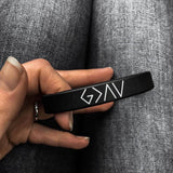 Highs and Lows Wristband: Black