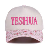 ..1014 Yeshua Feelings Two Tone Canvas Cotton Cap SI-28858: FLORAL-189791 / OS