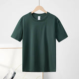 Basic cotton tee crewneck short sleeve top -20 colors