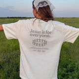 Jesus Is for Everyone Heavyweight Tee: XS