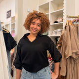 THML Knit Blouse