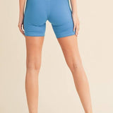 Buttery-Soft Activewear Biker Shorts 6 In Inseam