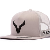 Vexil Brand - Black Icon - Silver/Silver Mesh