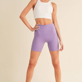 Buttery-Soft Activewear Biker Shorts 6 In Inseam