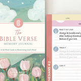 The Bible Verse Memory Journal: A 52-Week Guide to Memorizing God's Word