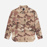 What a Friend in Jesus Camo Shacket: XS