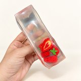 Random Fruit Ice Cube Stress Relief Squishy Toy