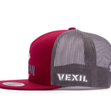 American Cowboy - Bronc - Red Berry/Grey Mesh