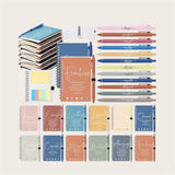 Christian Bible verse notebook and pen sets