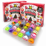24-Day Christmas Emoji Dumpling Squishy Countdown Calendar