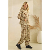 Printed French Terry Pants: Camo B / L