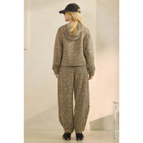 Printed French Terry Pants: Camo B / M