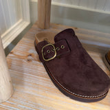 Chocolate Faux Suede