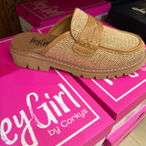 Raffia Mule