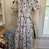 Navy fall dress
