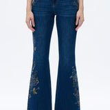 High Rise Flare Leg Jeans