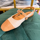 POKER FACE Raffia Corkys Shoes
