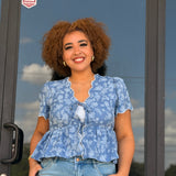 Floral Babydoll Top