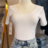 Reversible  V or Round Seamless TEE