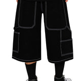 DS2124 Ultra Baggy Carpenter Denim Jorts (Open Pack)