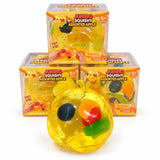 Jumbo Moldable Apple Squishy with Assorted Fruit Fillings